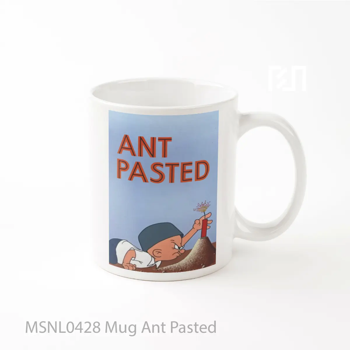 Mug Ant Pasted Gelas Keramik Tema Film MSNL0428