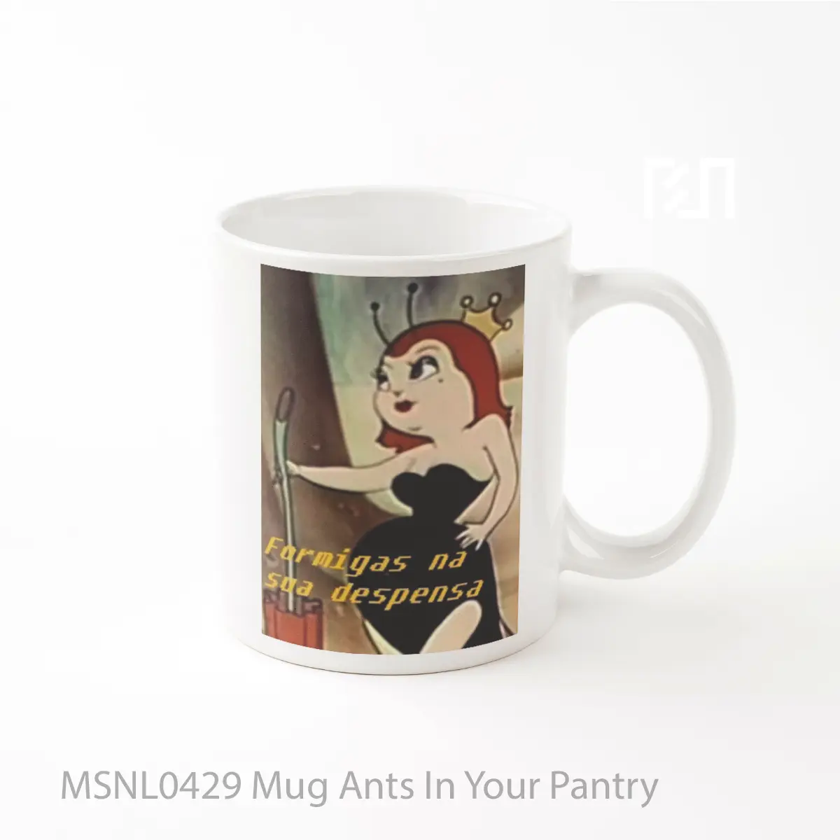 Mug Ants In Your Pantry Gelas Keramik Tema Film MSNL0429