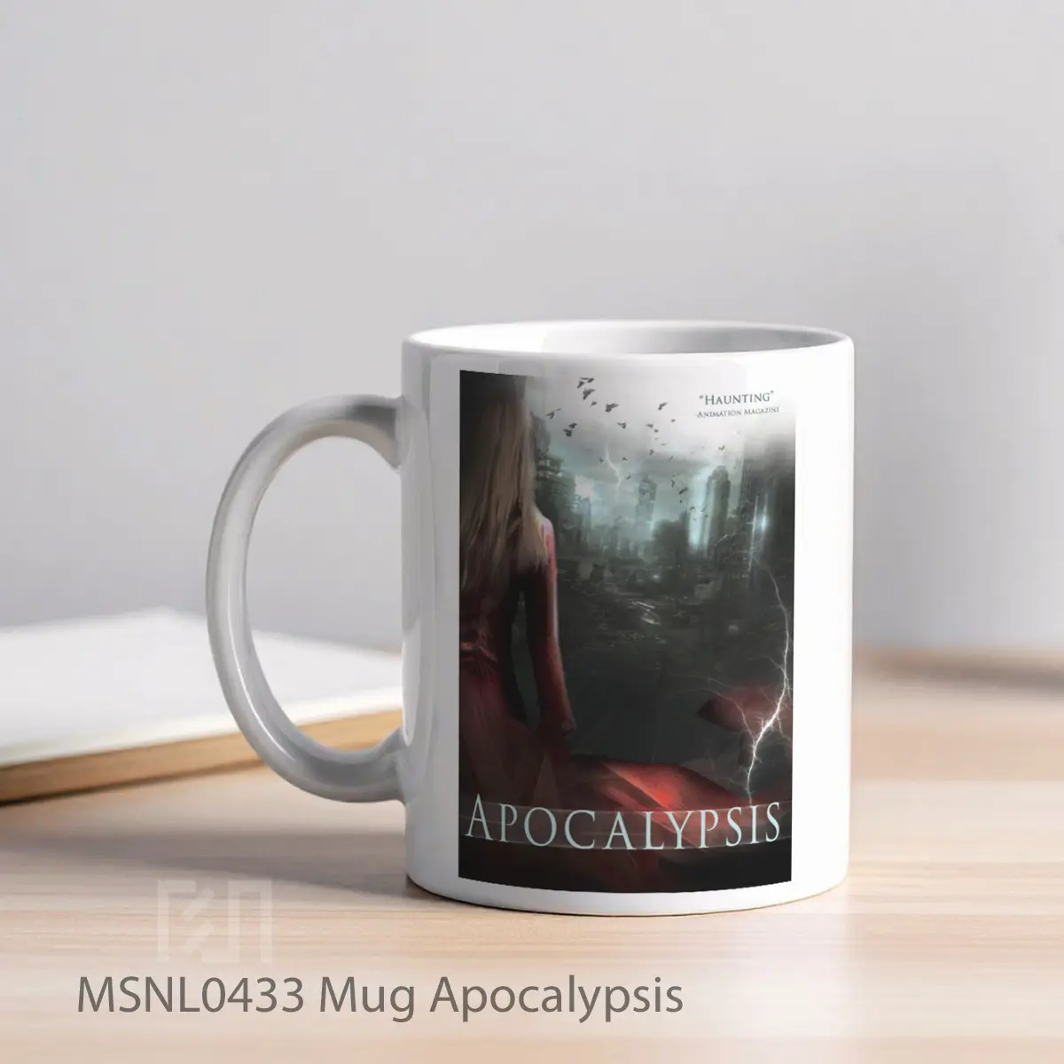Mug Apocalypsis Gelas Keramik Tema Film MSNL0433 - Tampak Kiri