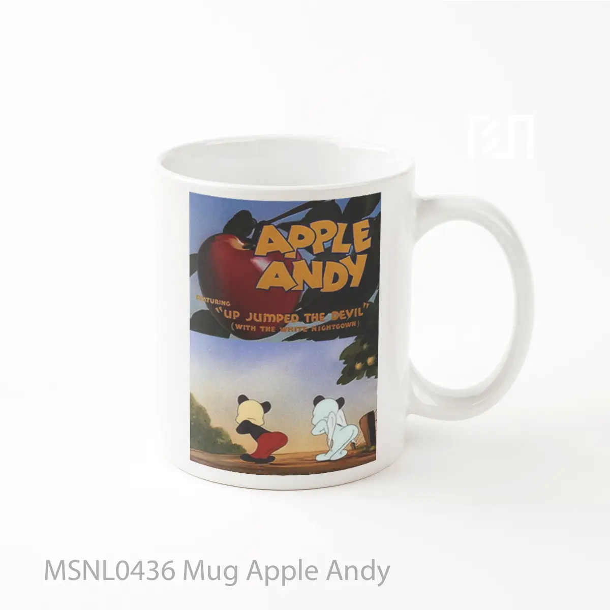 Mug Apple Andy Gelas Keramik Tema Film MSNL0436