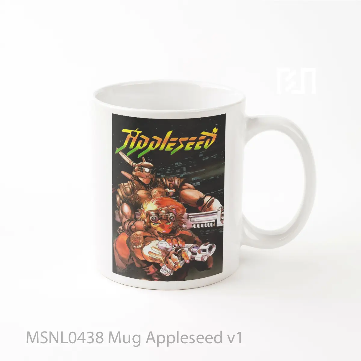 Mug Appleseed V1 Gelas Keramik Tema Film MSNL0438