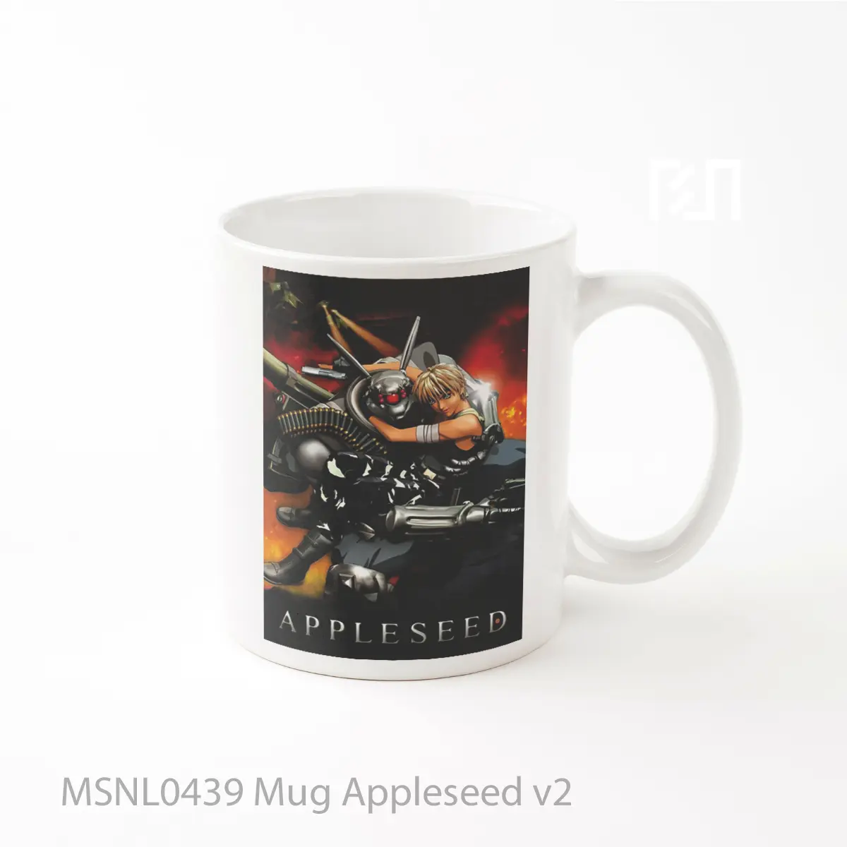 Mug Appleseed V2 Gelas Keramik Tema Film MSNL0439