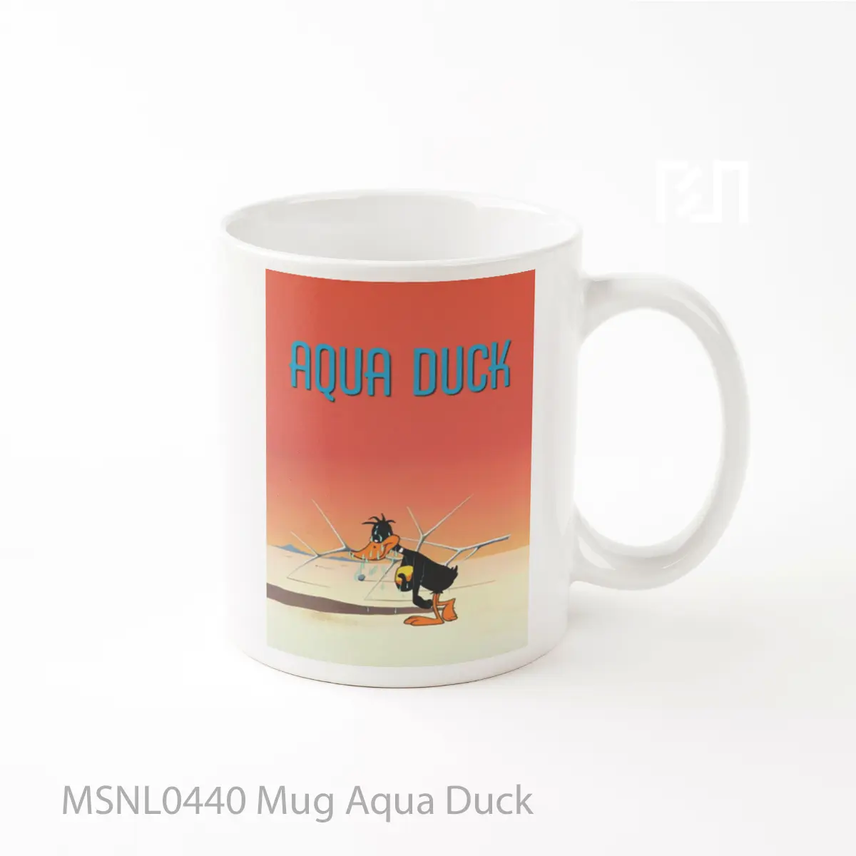 Mug Aqua Duck Gelas Keramik Tema Film MSNL0440