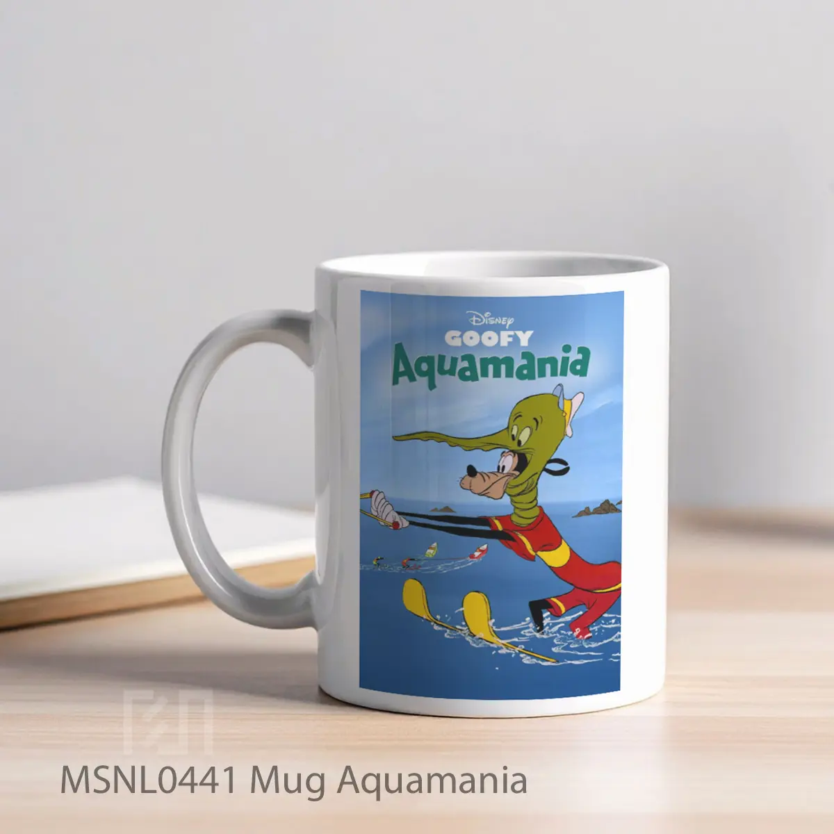 Mug Aquamania Gelas Keramik Tema Film MSNL0441 - Tampak Kiri