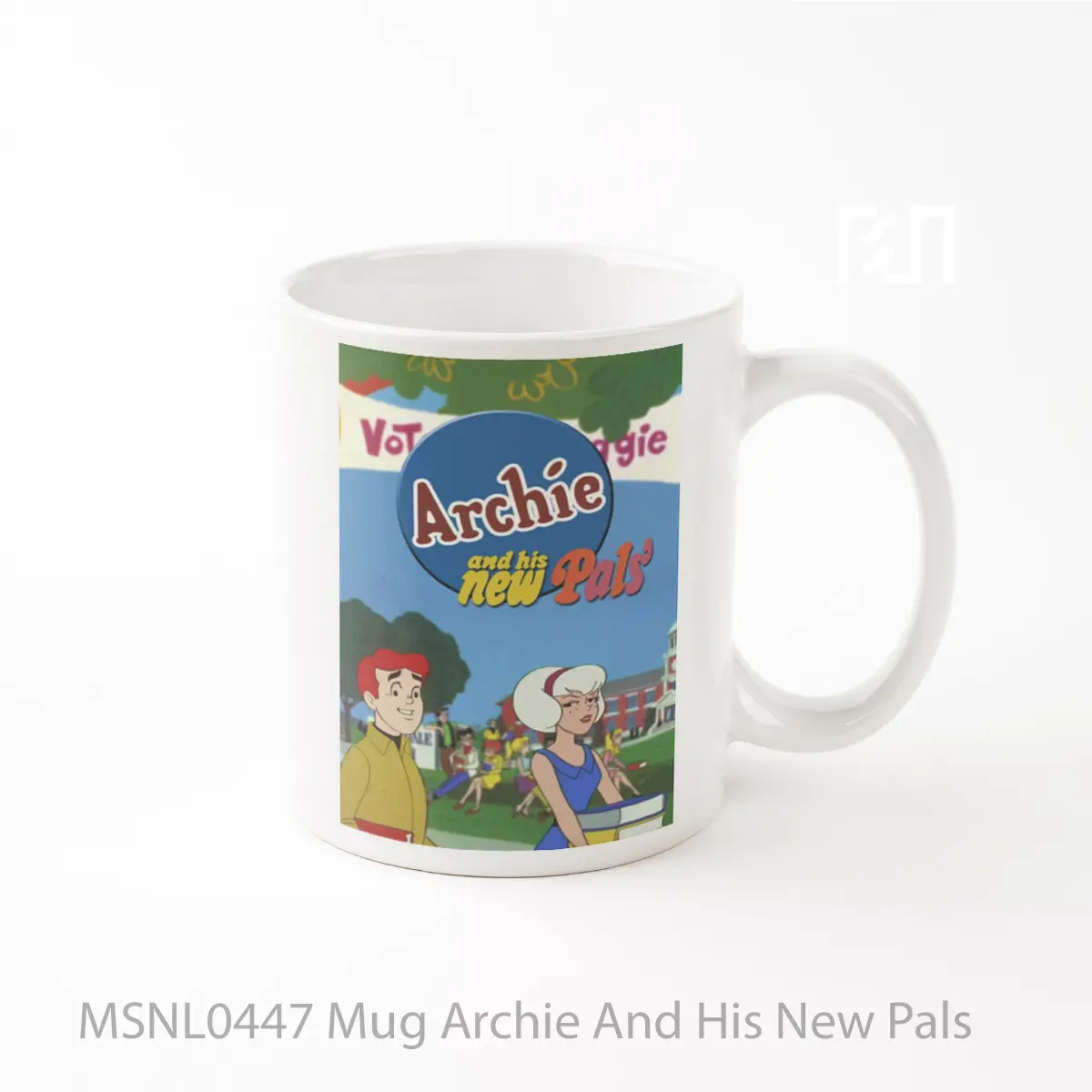 Mug Archie And His New Pals Gelas Keramik Tema Film MSNL0447