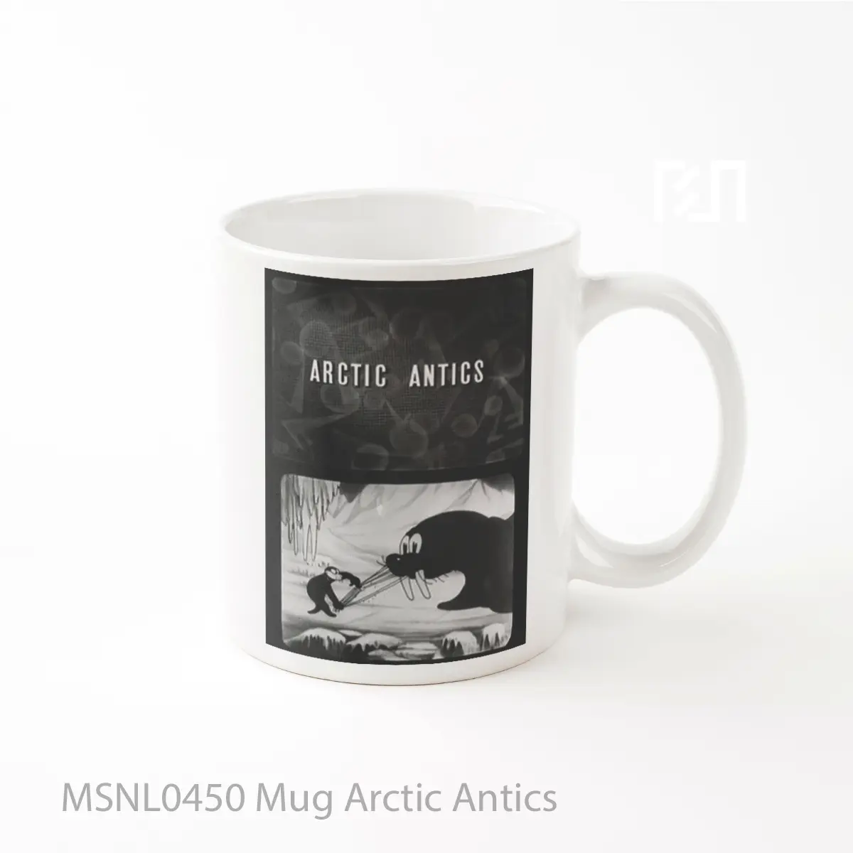 Mug Arctic Antics Gelas Keramik Tema Film MSNL0450