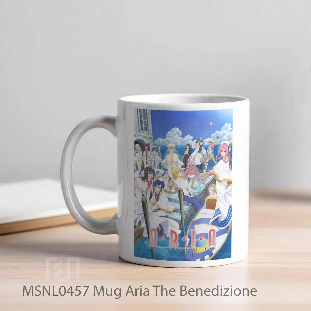 Mug Aria The Benedizione Gelas Keramik Tema Film MSNL0457 - Tampak Kiri