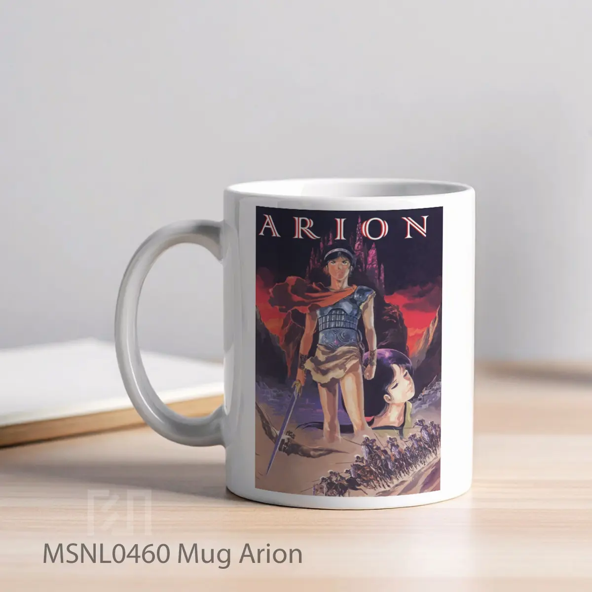 Mug Arion Gelas Keramik Tema Film MSNL0460 - Tampak Kiri
