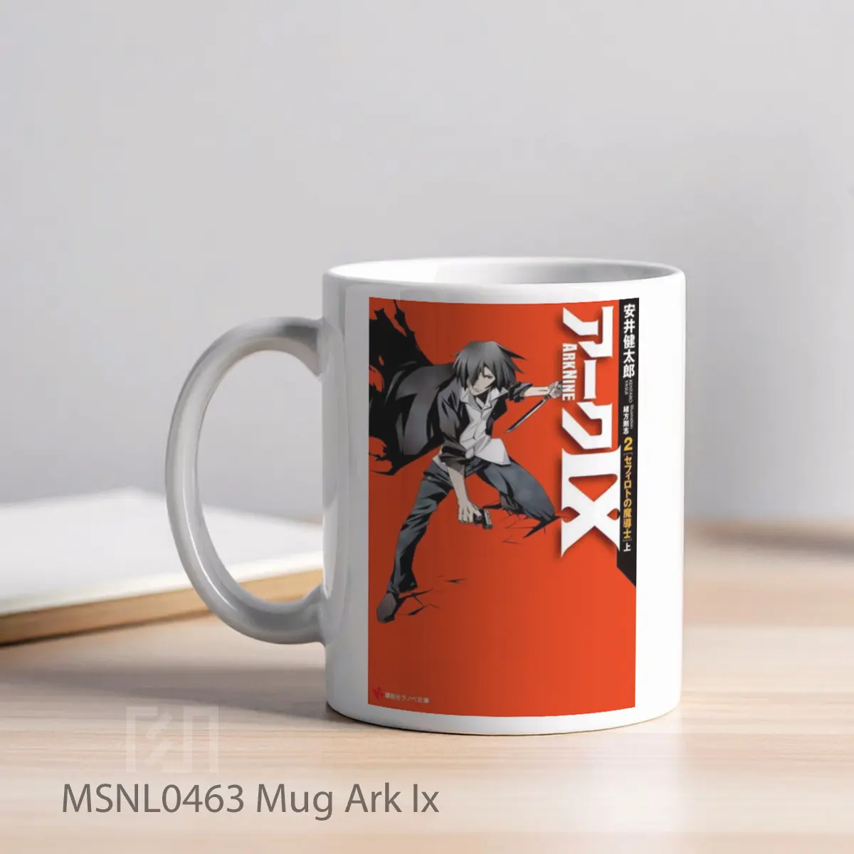 Mug Ark Ix Gelas Keramik Tema Film MSNL0463 - Tampak Kiri