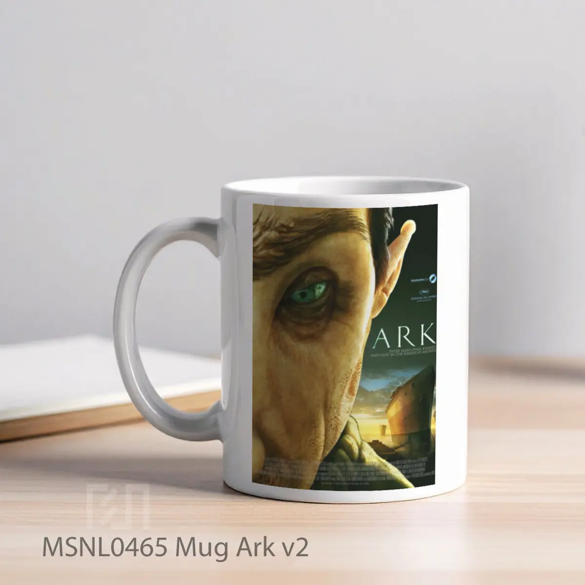Mug Ark V2 Gelas Keramik Tema Film MSNL0465 - Tampak Kiri