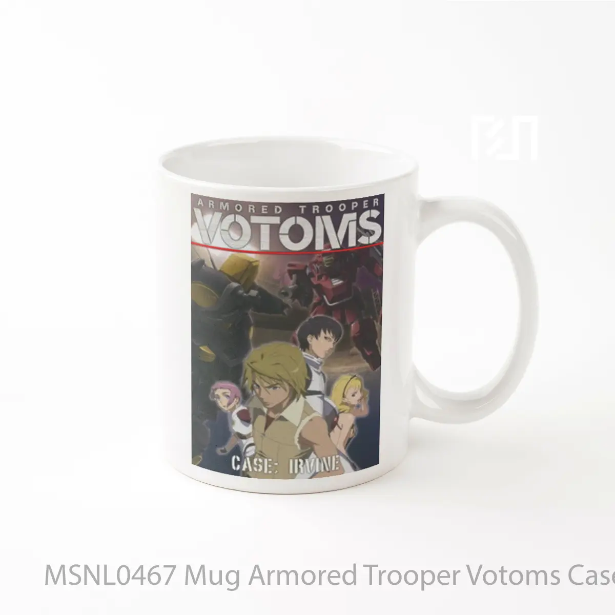 Mug Armored Trooper Votoms Case Irvine Gelas Keramik Tema Film MSNL0467