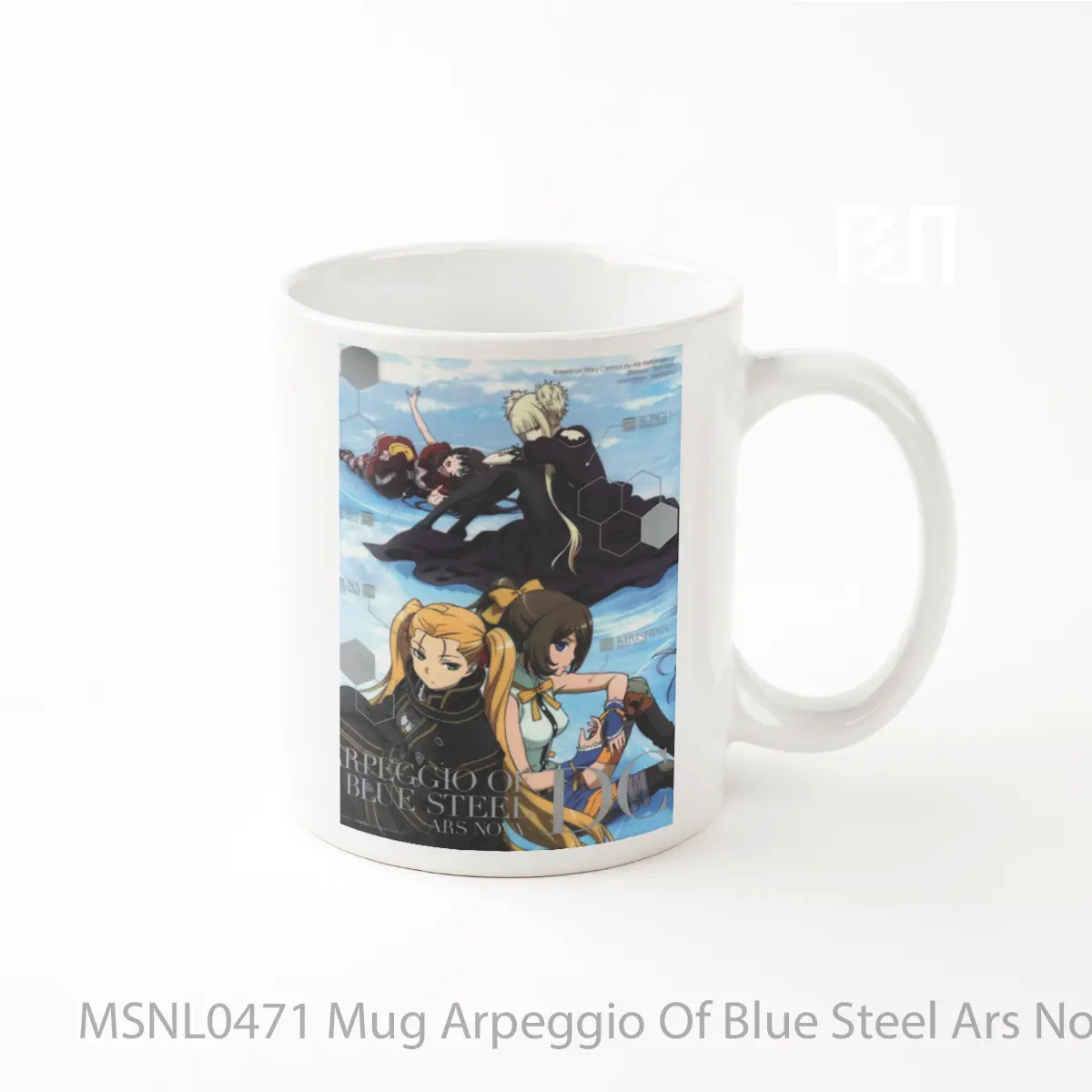 Mug Arpeggio Of Blue Steel Ars Nova Dc Gelas Keramik Tema Film MSNL0471