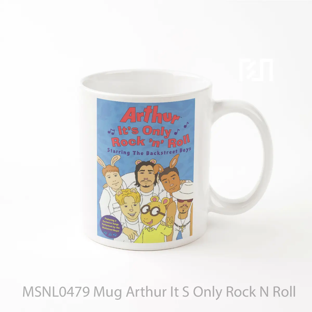 Mug Arthur It S Only Rock N Roll Gelas Keramik Tema Film MSNL0479