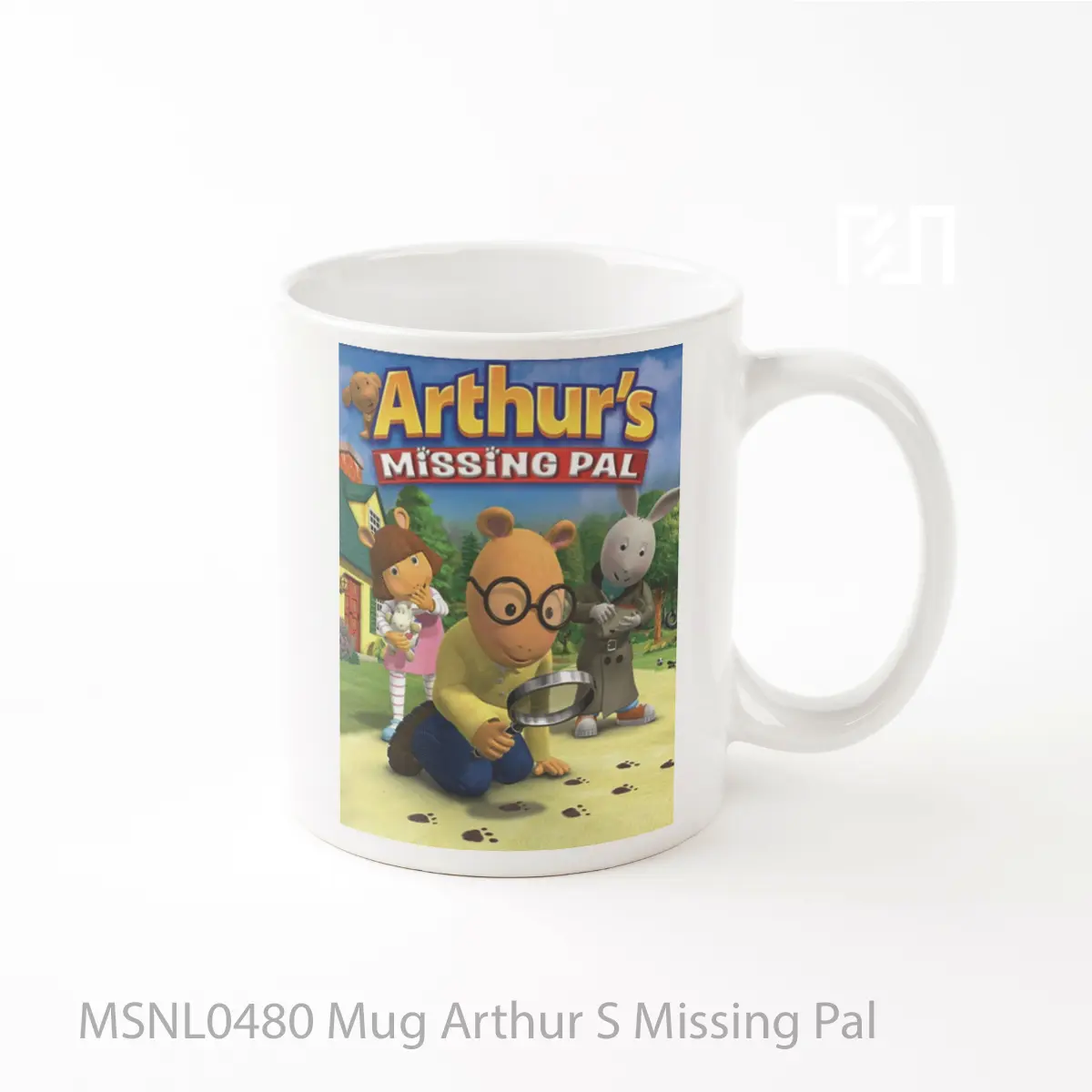 Mug Arthur S Missing Pal Gelas Keramik Tema Film MSNL0480