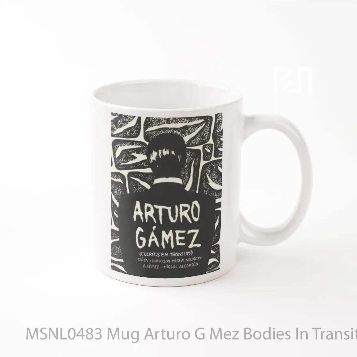 Mug Arturo G Mez Bodies In Transit Gelas Keramik Tema Film MSNL0483