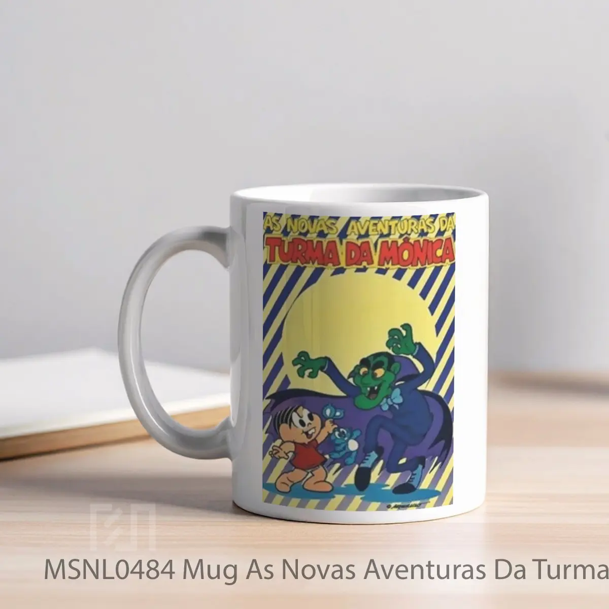 Mug As Novas Aventuras Da Turma Da M Nica Gelas Keramik Tema Film MSNL0484 - Tampak Kiri