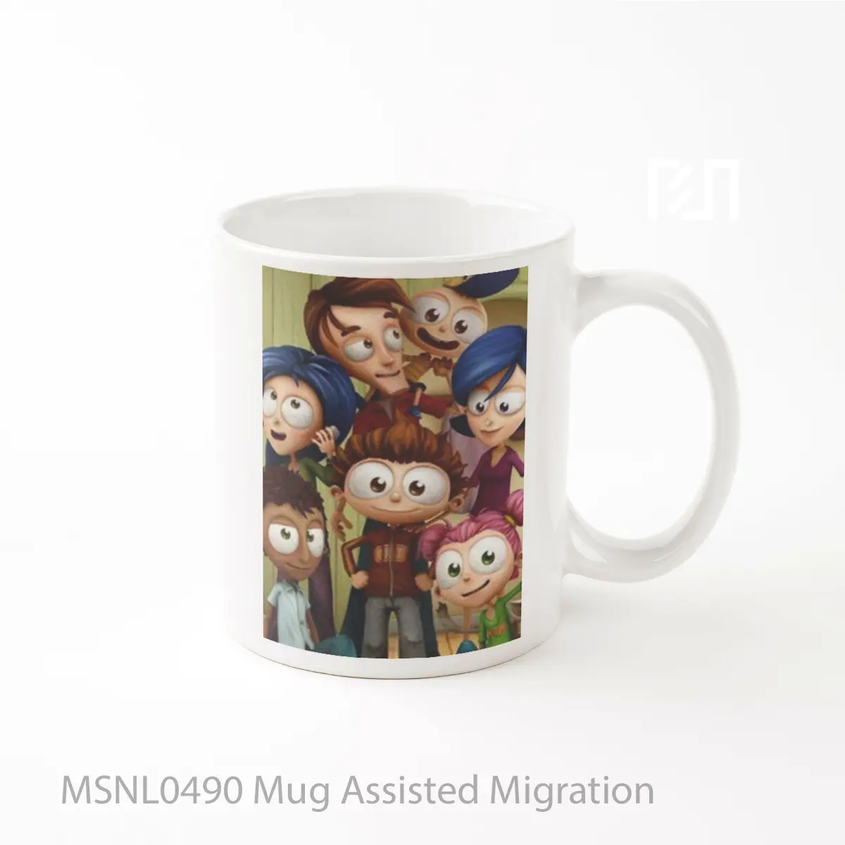 Mug Assisted Migration Gelas Keramik Tema Film MSNL0490