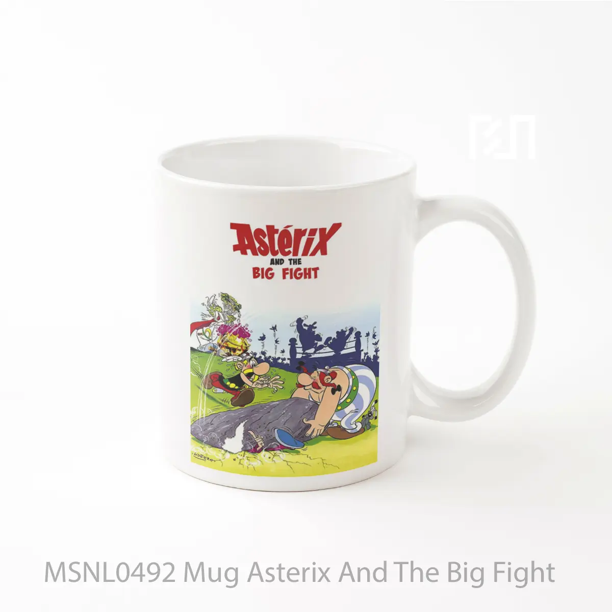 Mug Asterix And The Big Fight Gelas Keramik Tema Film MSNL0492