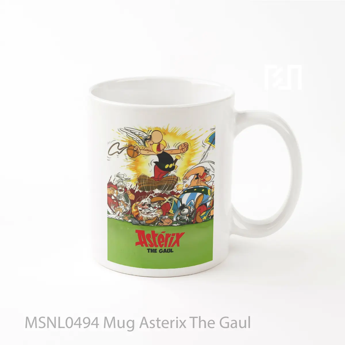 Mug Asterix The Gaul Gelas Keramik Tema Film MSNL0494