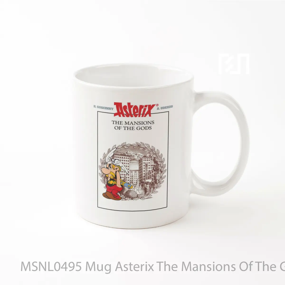 Mug Asterix The Mansions Of The Gods Gelas Keramik Tema Film MSNL0495