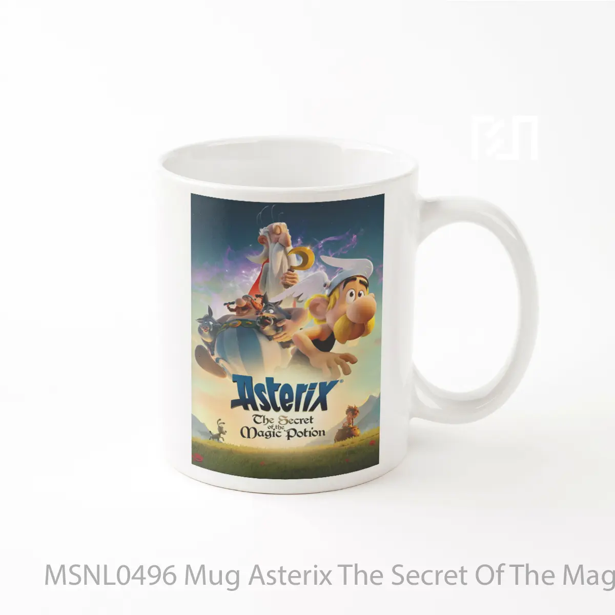 Mug Asterix The Secret Of The Magic Potion Gelas Keramik Tema Film MSNL0496