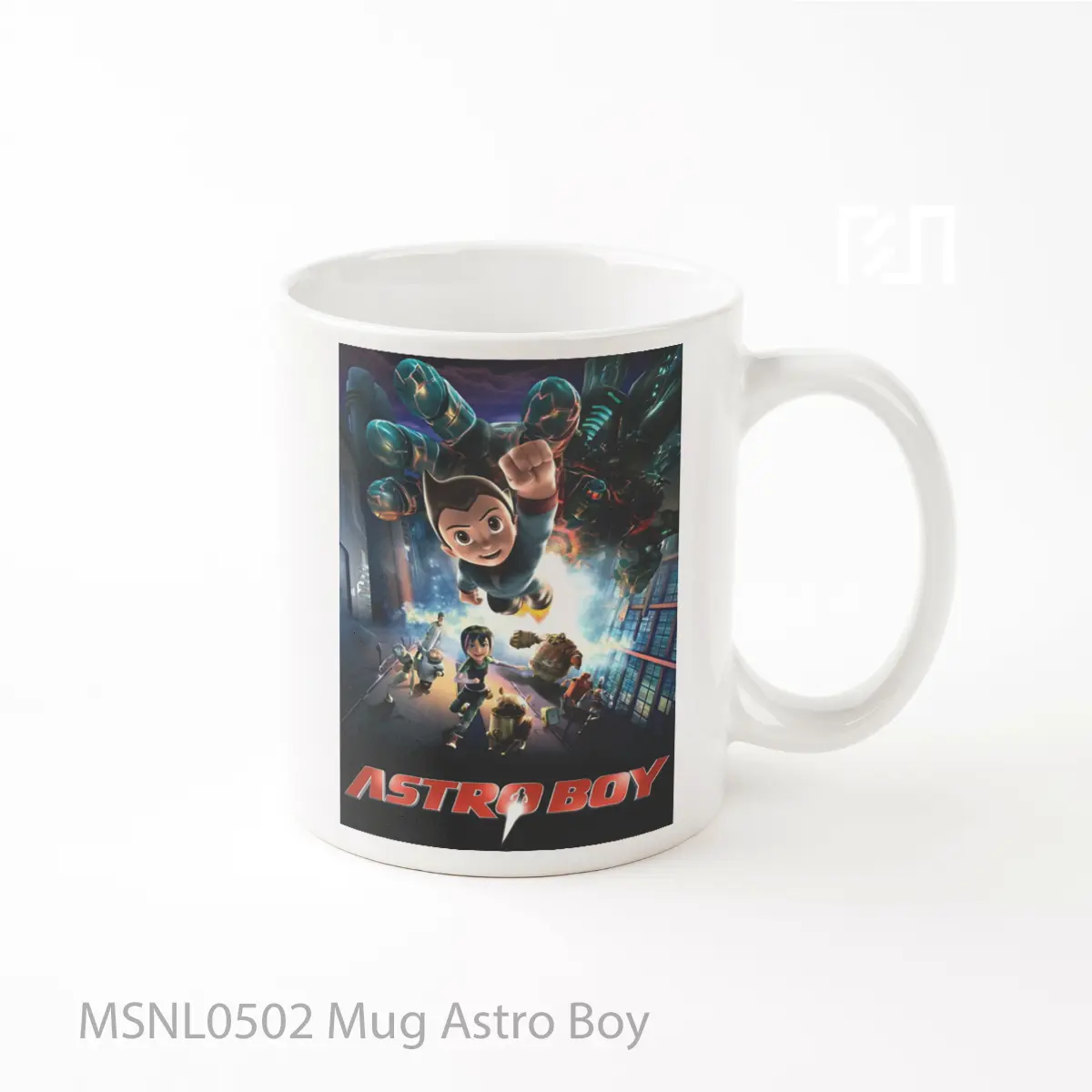 Mug Astro Boy Gelas Keramik Tema Film MSNL0502