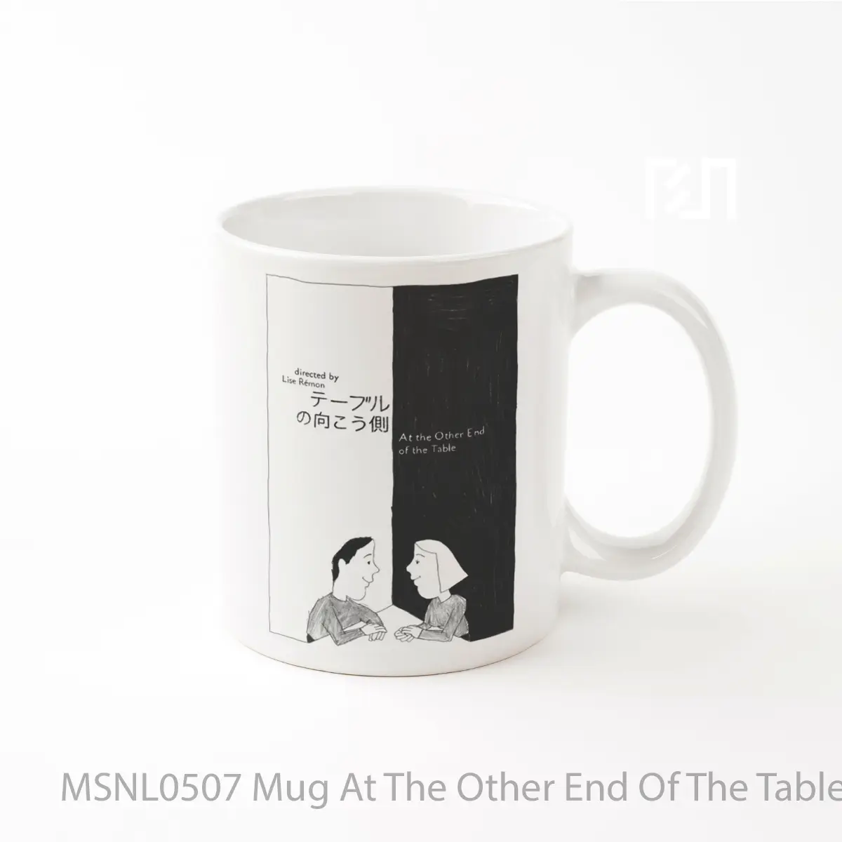 Mug At The Other End Of The Table Gelas Keramik Tema Film MSNL0507