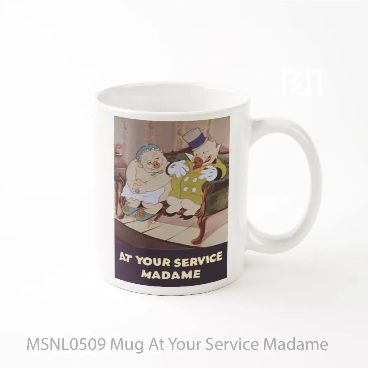 Mug At Your Service Madame Gelas Keramik Tema Film MSNL0509