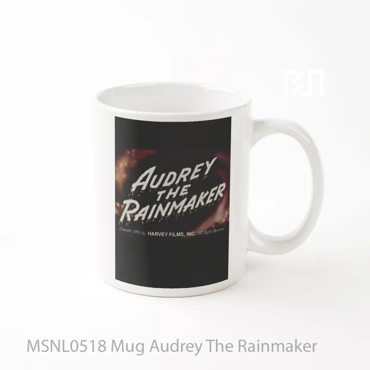 Mug Audrey The Rainmaker Gelas Keramik Tema Film MSNL0518