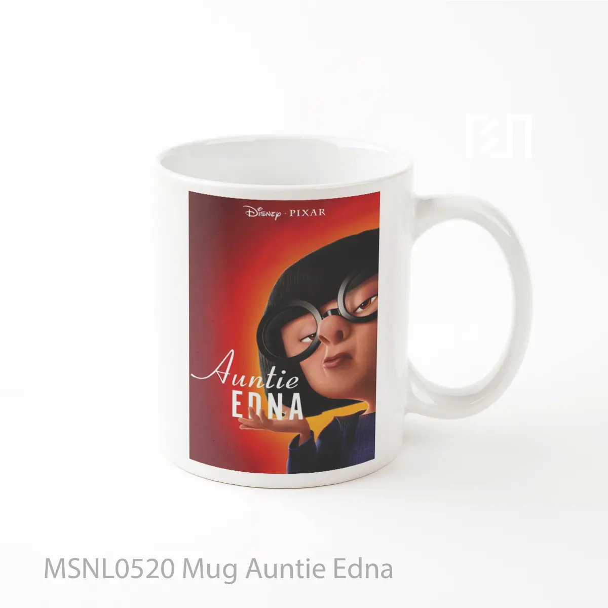 Mug Auntie Edna Gelas Keramik Tema Film MSNL0520