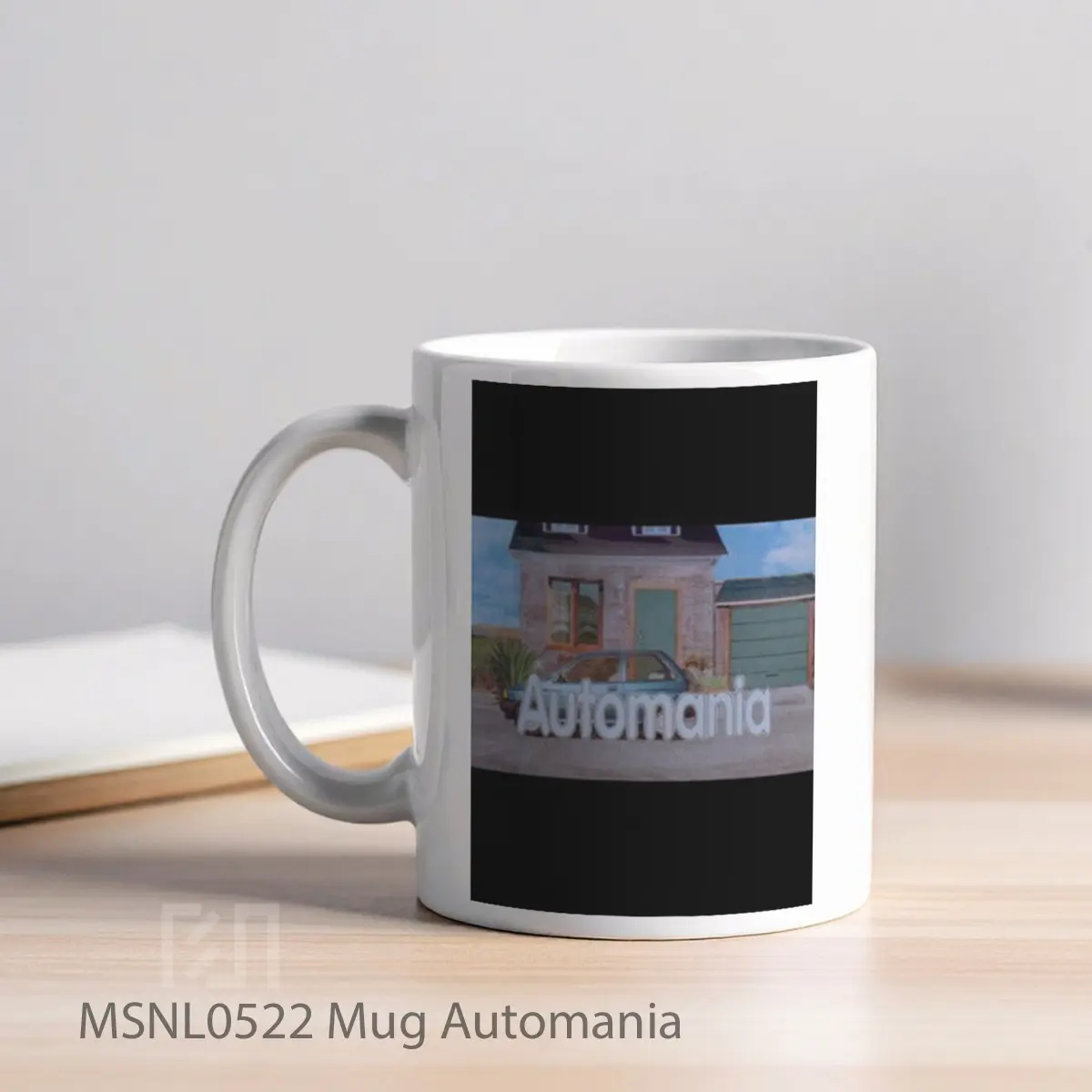 Mug Automania Gelas Keramik Tema Film MSNL0522 - Tampak Kiri