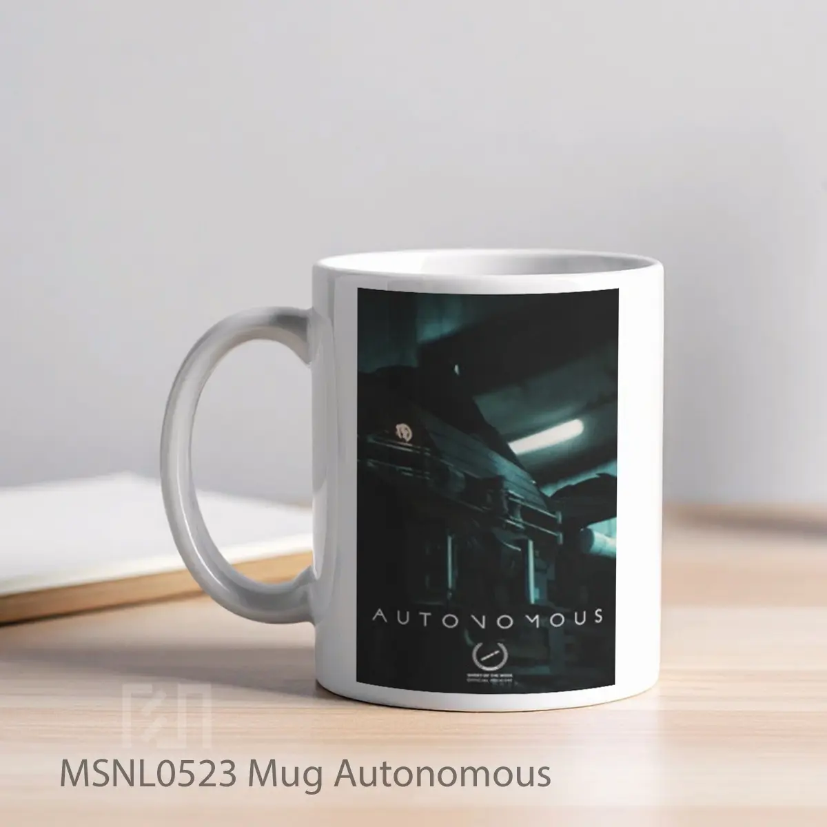 Mug Autonomous Gelas Keramik Tema Film MSNL0523 - Tampak Kiri
