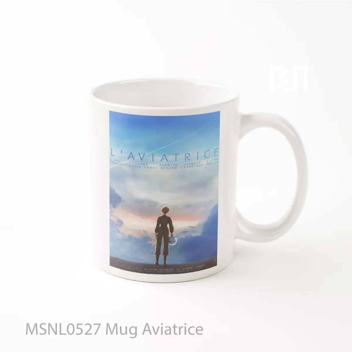 Mug Keramik Premium SNI - Mug Aviatrice Gelas Keramik Tema Film MSNL0527