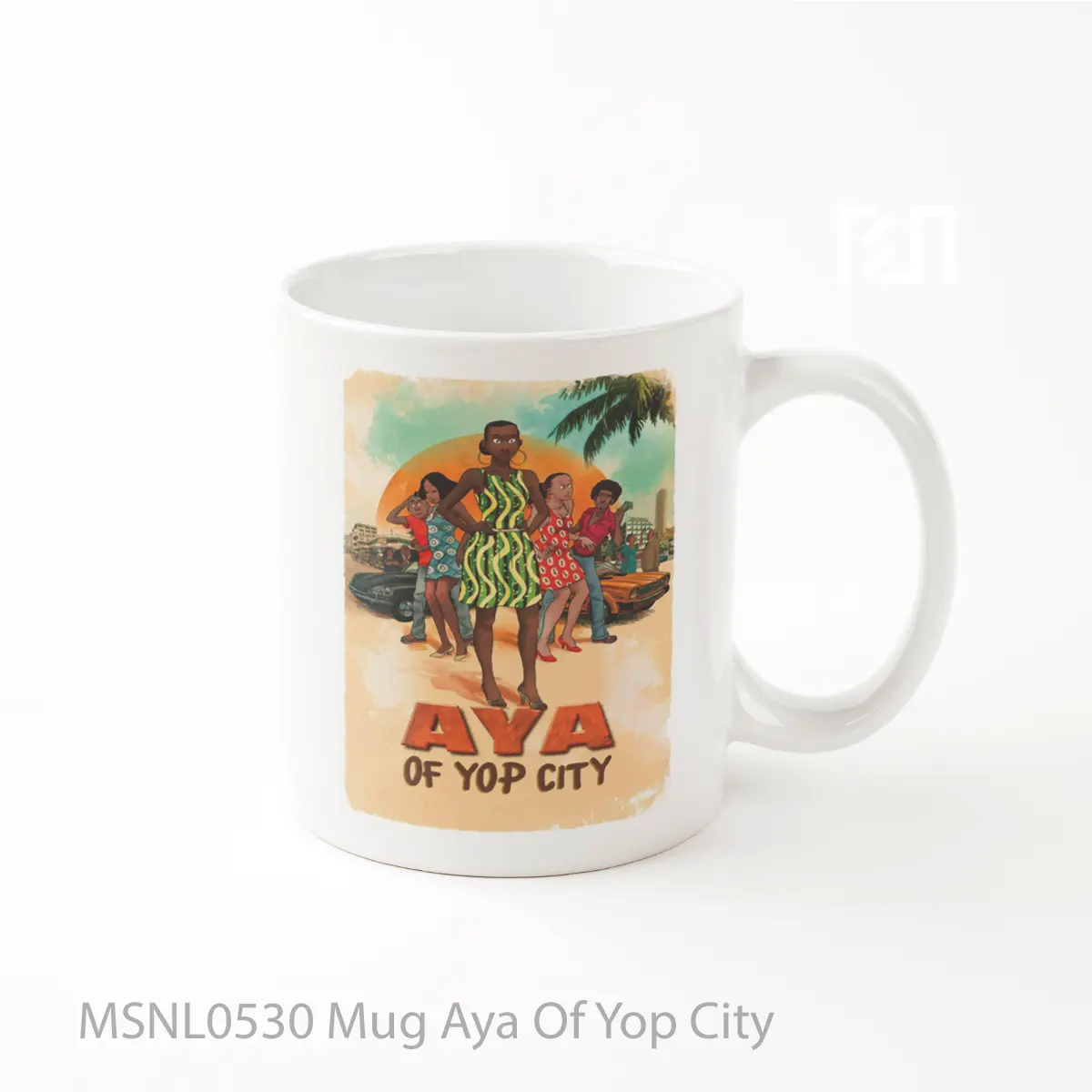 Mug Aya Of Yop City Gelas Keramik Tema Film MSNL0530