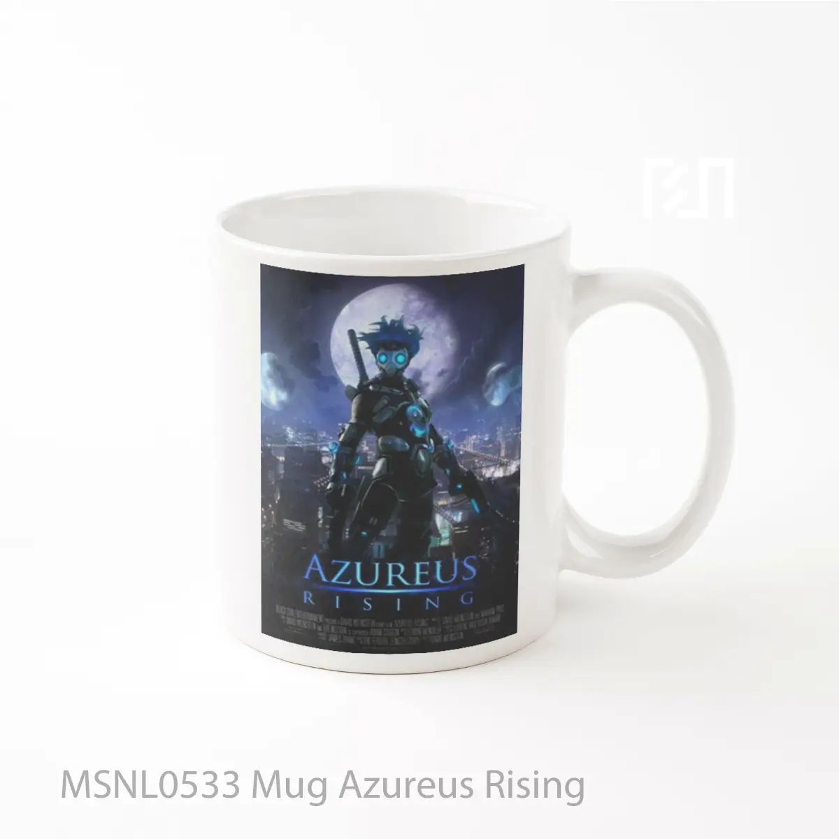 Mug Azureus Rising Gelas Keramik Tema Film MSNL0533