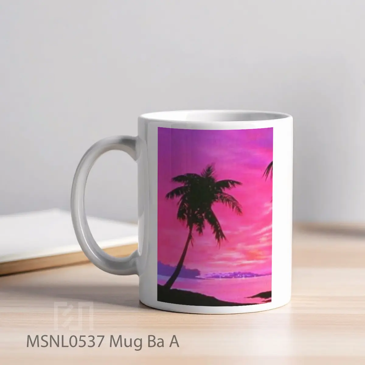 Mug Ba A Gelas Keramik Tema Film MSNL0537 - Tampak Kiri