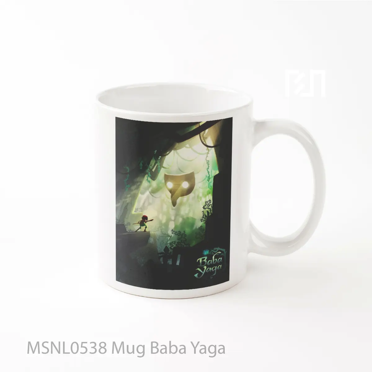 Mug Baba Yaga Gelas Keramik Tema Film MSNL0538