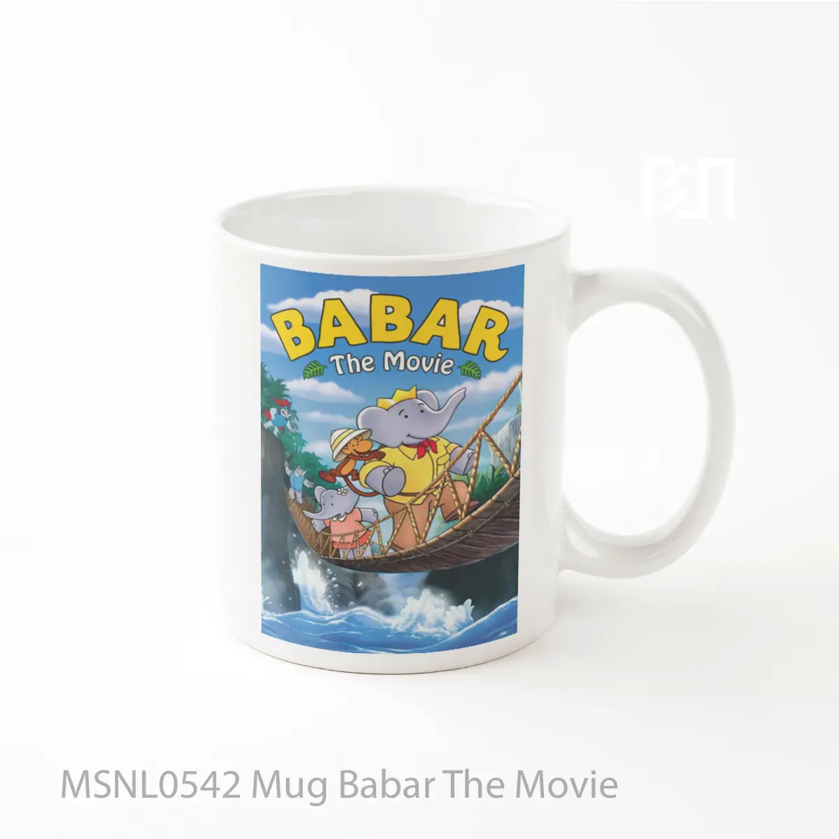 Mug Babar The Movie Gelas Keramik Tema Film MSNL0542