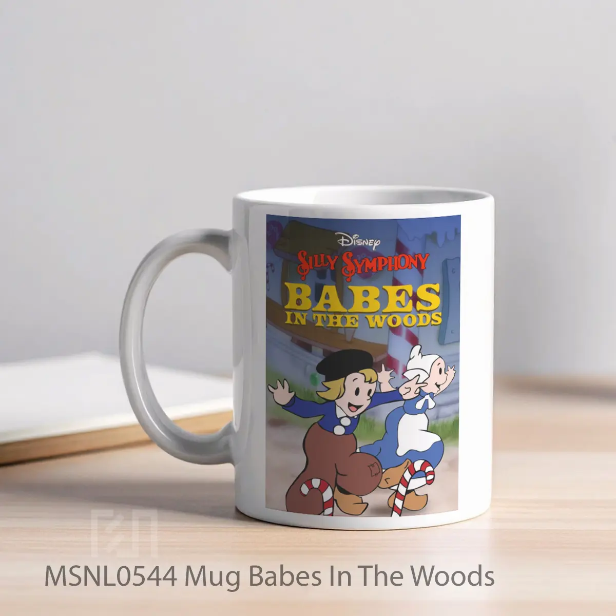 Mug Babes In The Woods Gelas Keramik Tema Film MSNL0544 - Tampak Kiri