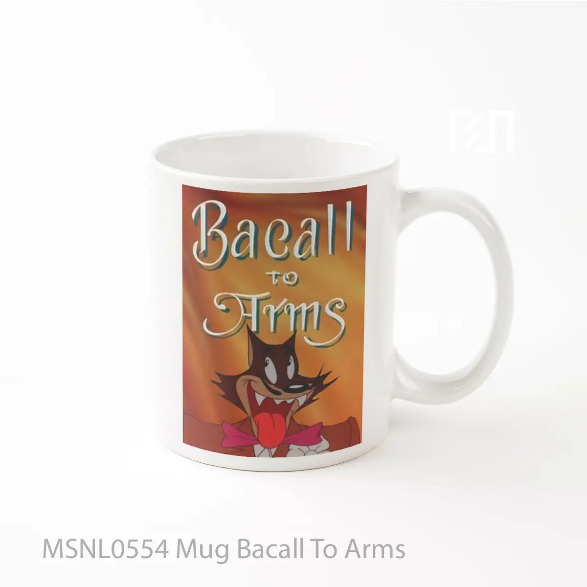 Mug Bacall To Arms Gelas Keramik Tema Film MSNL0554