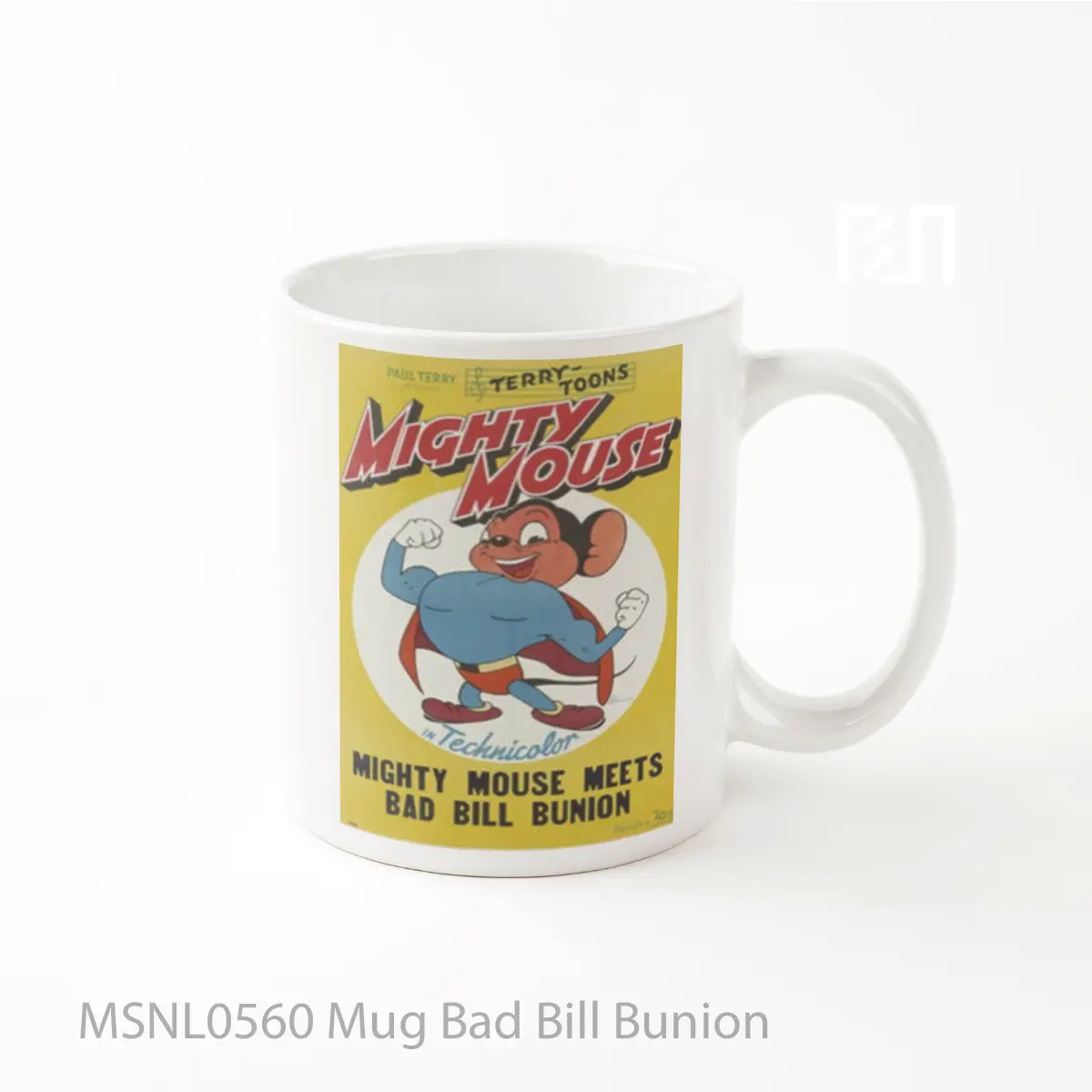 Mug Bad Bill Bunion Gelas Keramik Tema Film MSNL0560