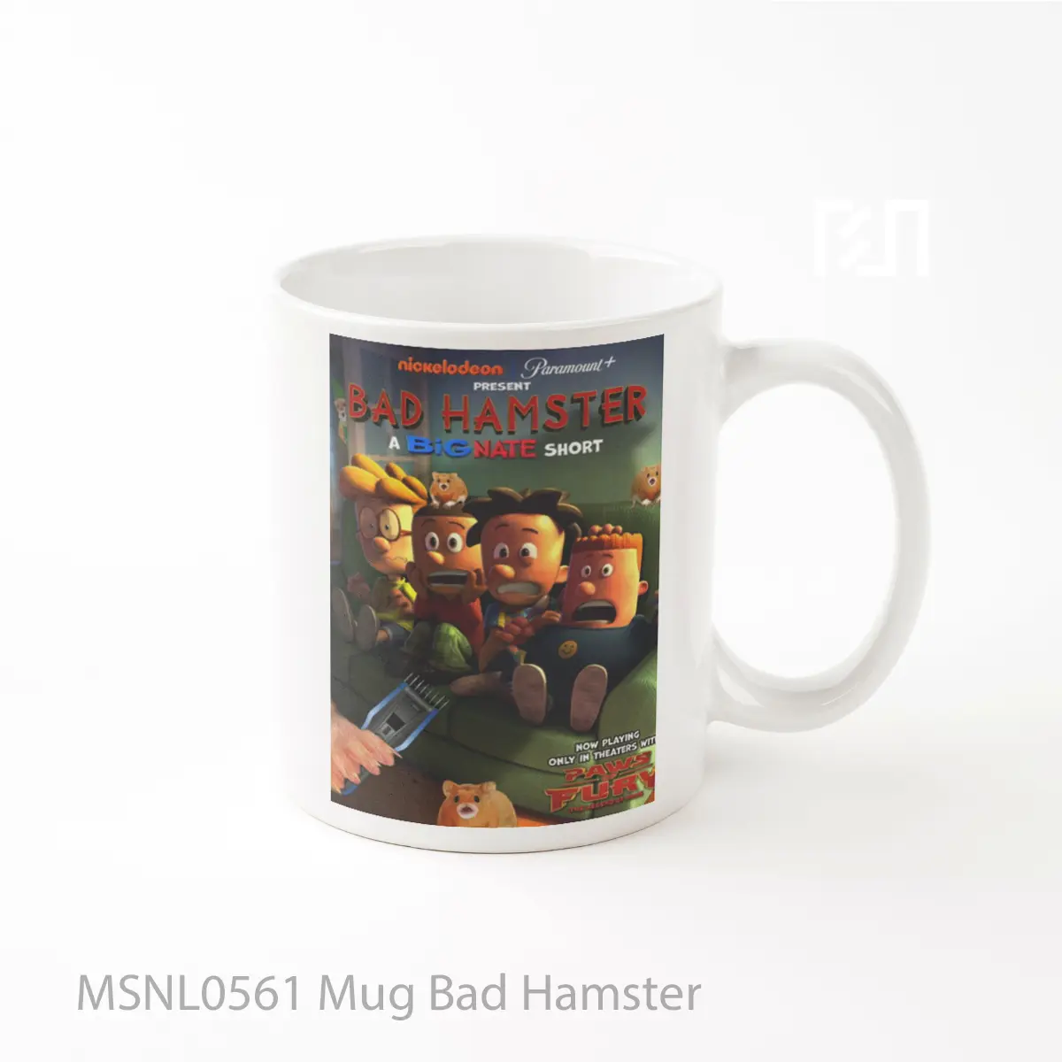 Mug Bad Hamster Gelas Keramik Tema Film MSNL0561