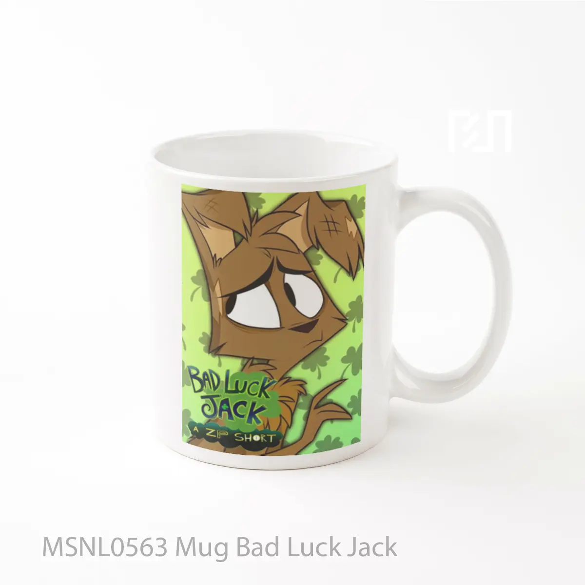 Mug Bad Luck Jack Gelas Keramik Tema Film MSNL0563