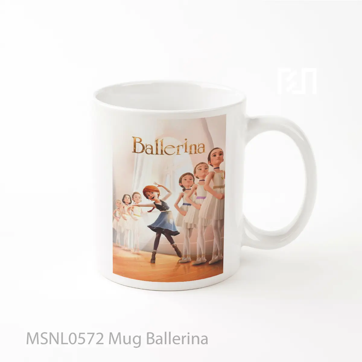 Mug Ballerina Gelas Keramik Tema Film MSNL0572