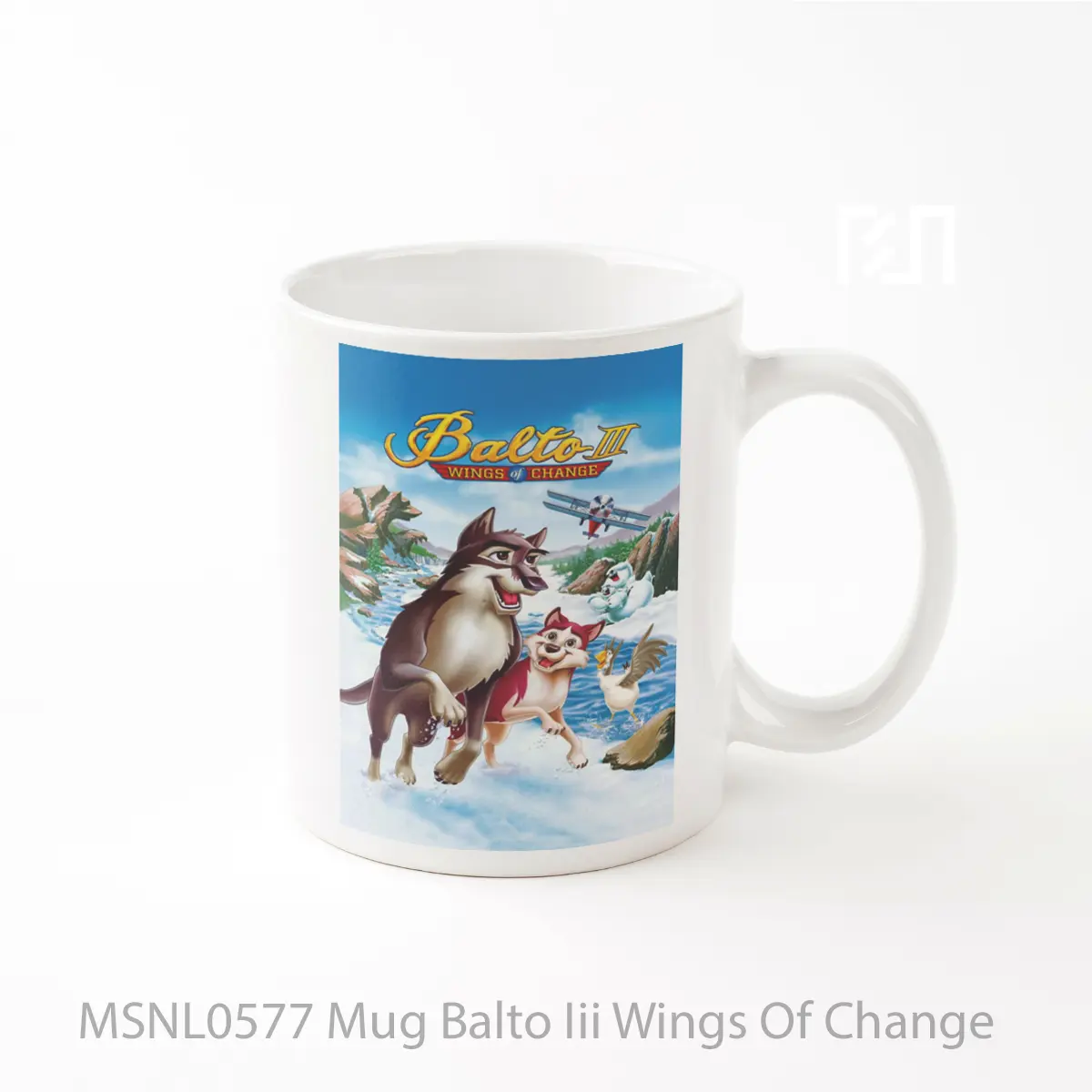 Mug Balto Iii Wings Of Change Gelas Keramik Tema Film MSNL0577