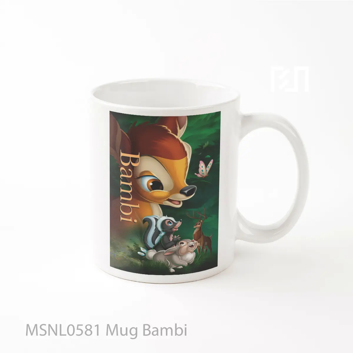 Mug Bambi Gelas Keramik Tema Film MSNL0581