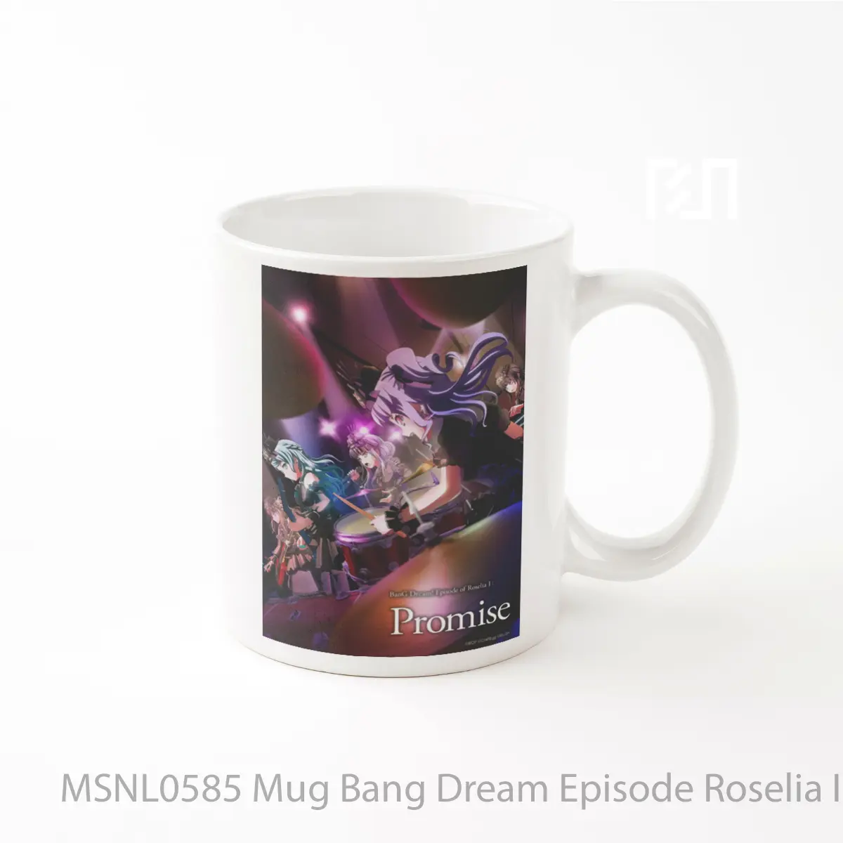Mug Bang Dream Episode Roselia I Janji Gelas Keramik Tema Film MSNL0585