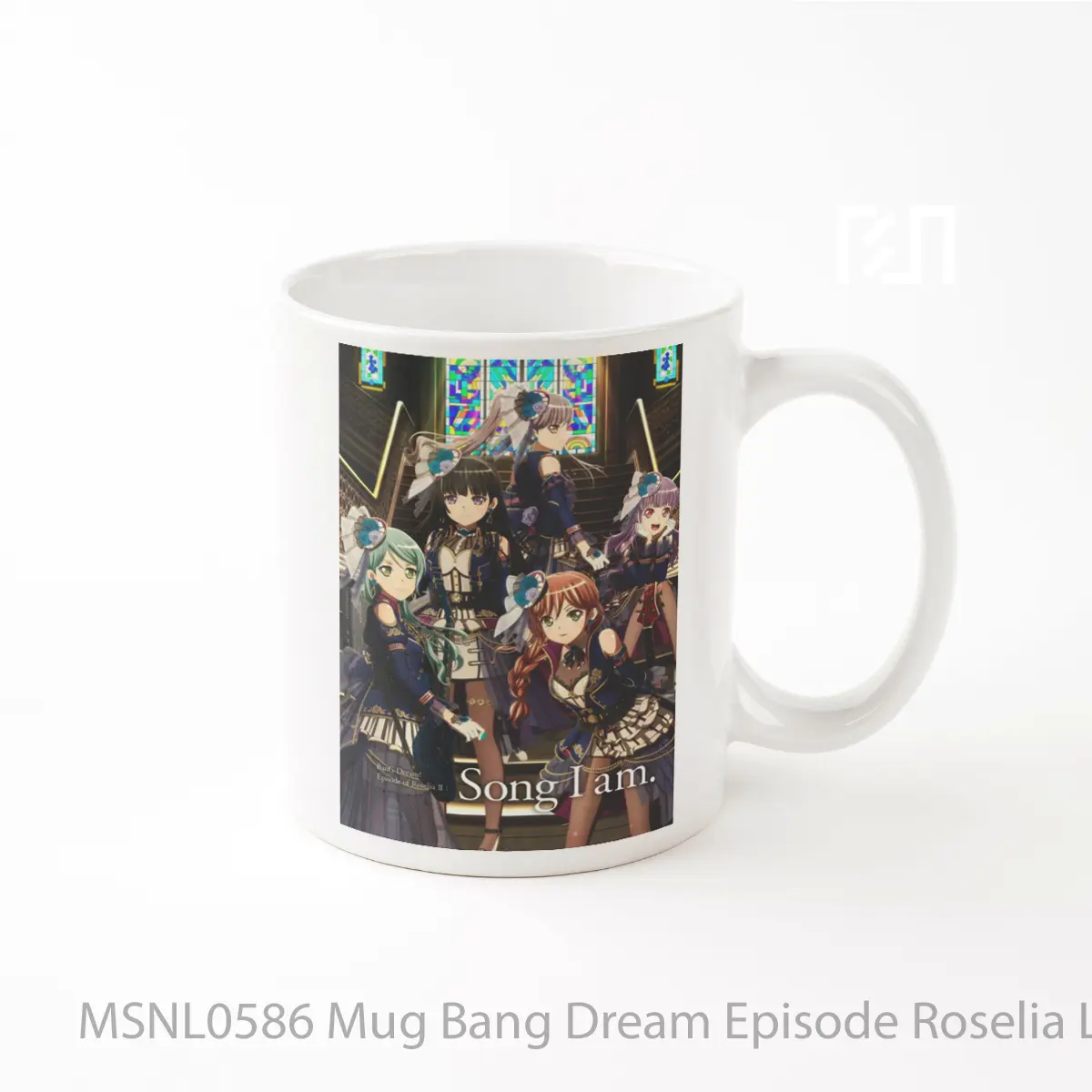 Mug Bang Dream Episode Roselia Lagu Dirikulah Gelas Keramik Tema Film MSNL0586
