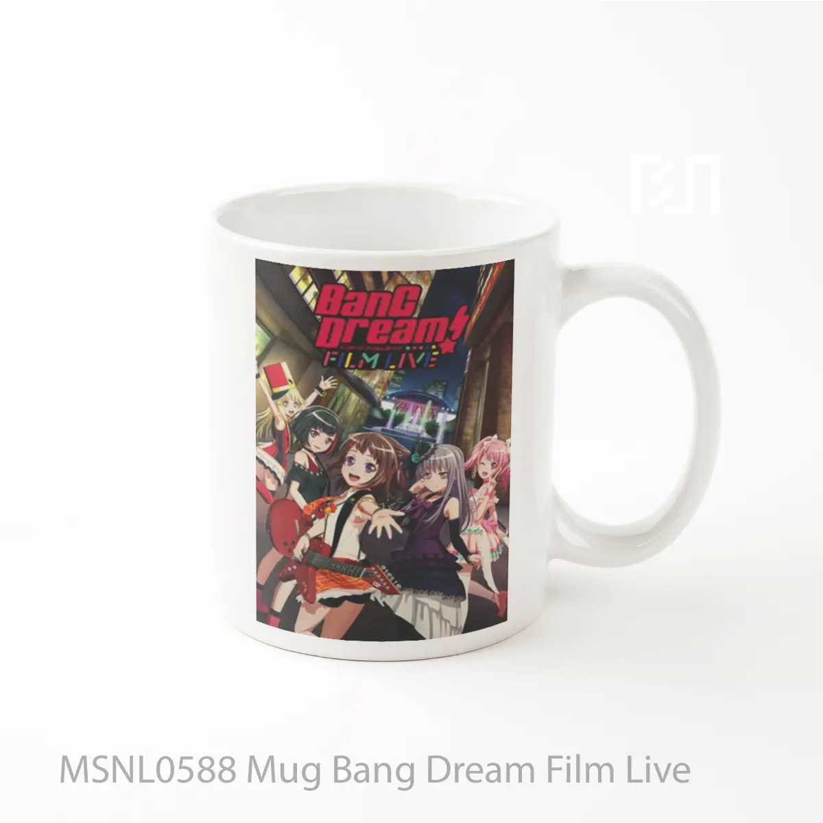 Mug Keramik Premium SNI - Mug Bang Dream Film Live Gelas Keramik Tema Film MSNL0588