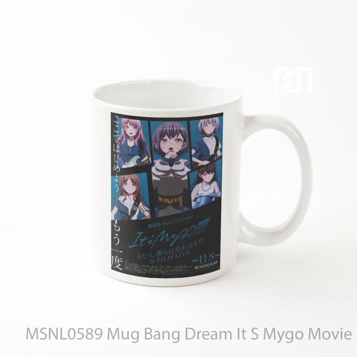 Mug Bang Dream It S Mygo Movie 2 Gelas Keramik Tema Film MSNL0589